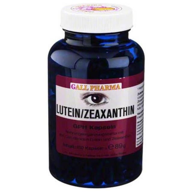 Lutein Zeaxanthin GPH Kapseln, 180 St Kapseln product image