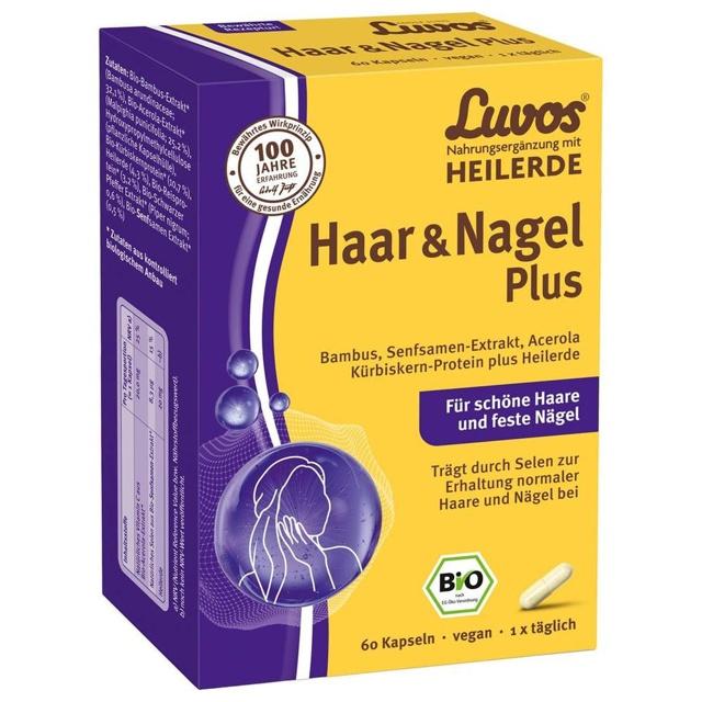 LUVOS Heilerde Bio Haar & Nagel Plus Kapseln product image