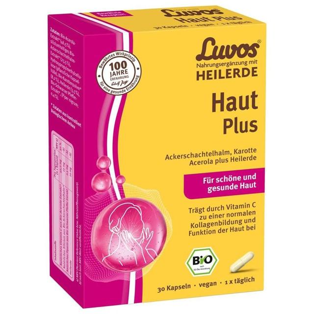 Luvos Heilerde Bio Haut Plus Kapseln, 30 St Kapseln product image