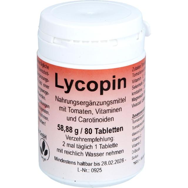 Lycopin Tabletten - merosan, 80 St Tabletten product image