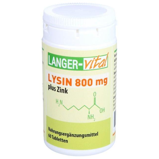 LYSIN 800 mg+Zink Tabletten product image