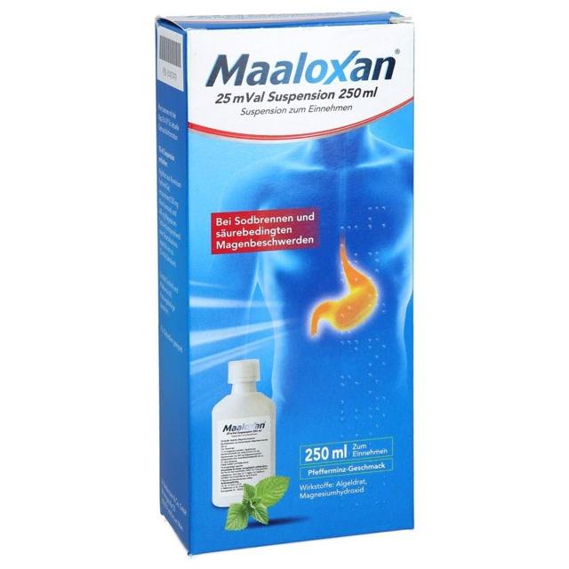MAALOXAN 25 mVal Suspension product image