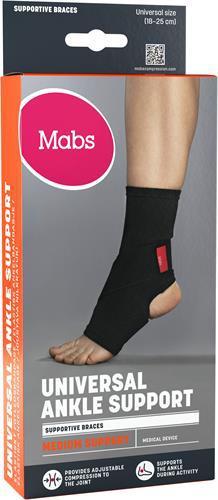 Mabs Fotledsstöd Svart One Size product image