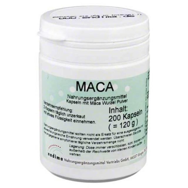 Maca Kapseln, 200 St Kapseln product image