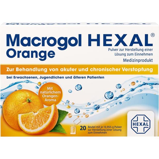 MACROGOL HEXAL Orange Plv.z.Her.e.Lsg.z.Einn.Btl. product image