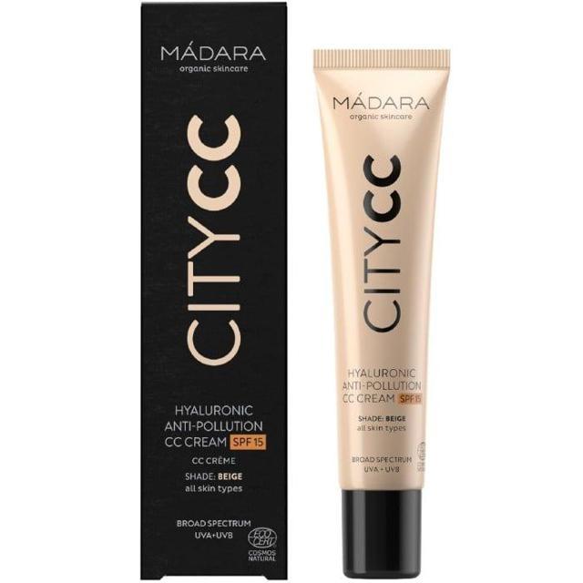 Mádara City CC Hyaluronic Anti-pollution CC Cream SPF15 Beige - 40 ml product image
