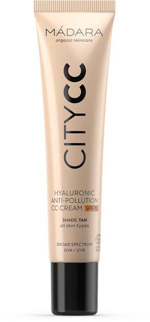 Mádara City CC Hyaluronic Anti-Pollution Cc Cream Spf 15 Tan 40 ml product image