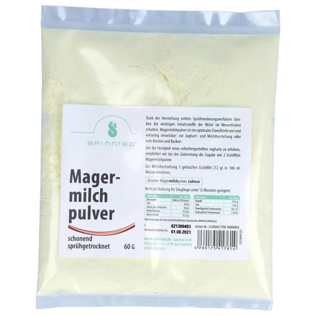 Magermilchpulver, 60 g Pulver product image