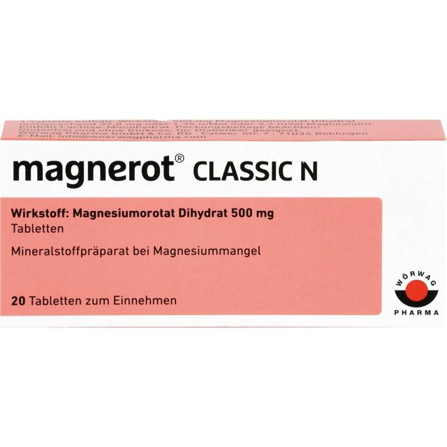 MAGNEROT CLASSIC N Tabletten product image