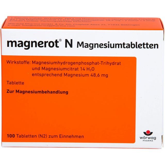 MAGNEROT N Magnesiumtabletten product image