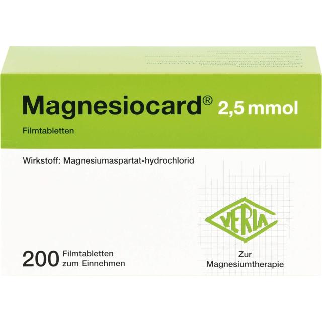 MAGNESIOCARD 2,5 mmol Filmtabletten product image