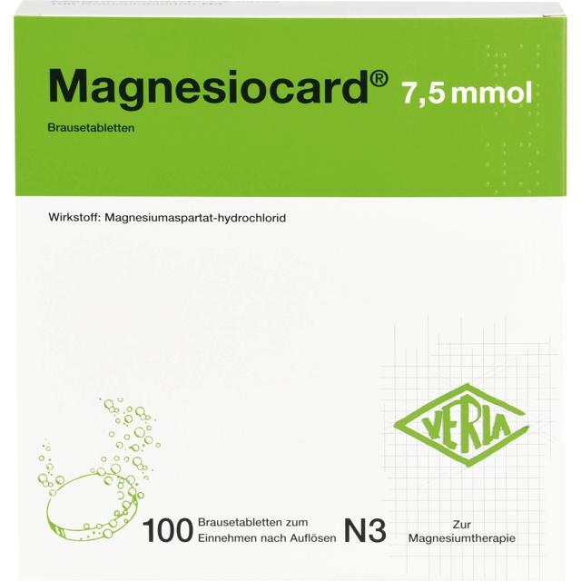 MAGNESIOCARD 7,5 mmol Brausetabletten product image