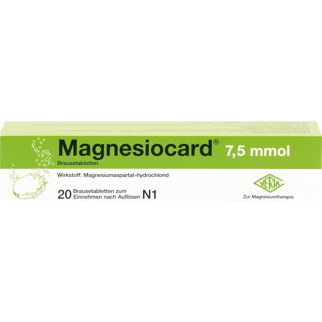 MAGNESIOCARD 7,5 mmol Brausetabletten product image