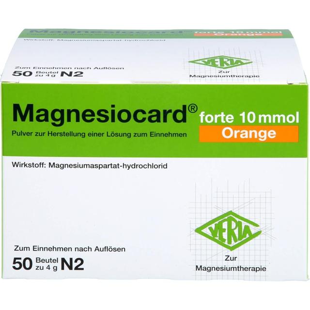 MAGNESIOCARD forte 10 mmol Orange Plv.z.H.e.L.z.E. product image