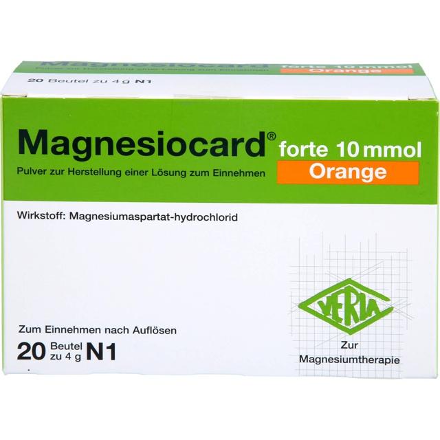 MAGNESIOCARD forte 10 mmol Orange Plv.z.H.e.L.z.E. product image