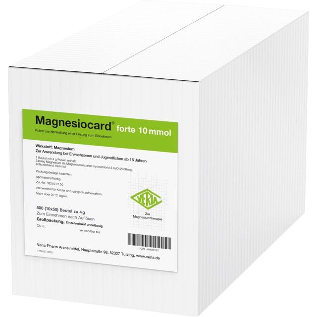 MAGNESIOCARD forte 10 mmol Plv.z.Her.e.Lsg.z.Einn. product image