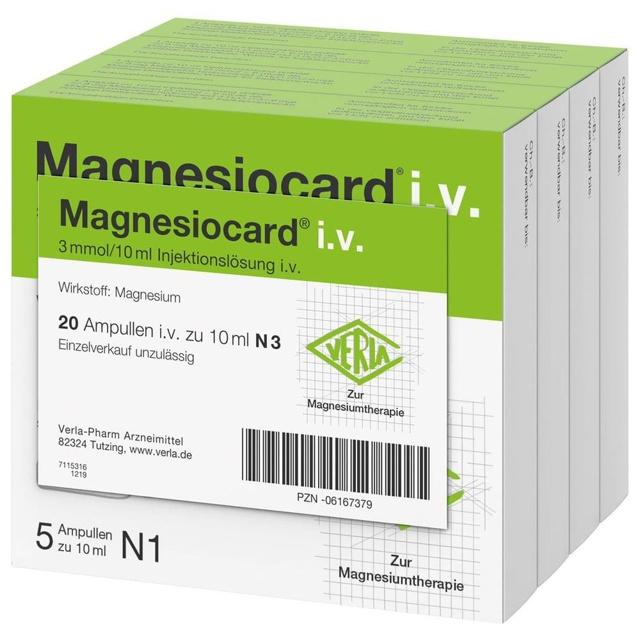 MAGNESIOCARD i.v. Injektionslösung product image