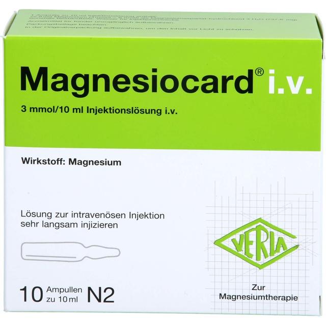 MAGNESIOCARD i.v. Injektionslösung product image