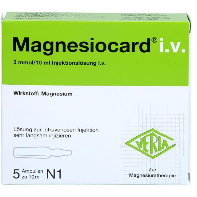 MAGNESIOCARD i.v. Injektionslösung product image