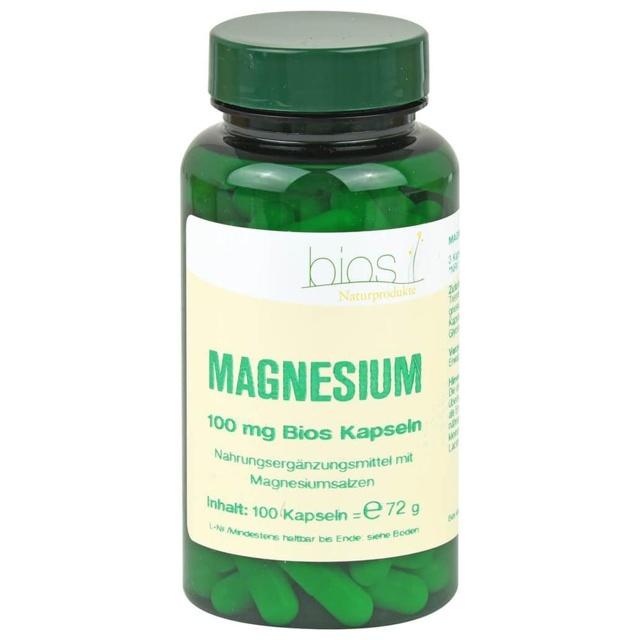 Magnesium 100 mg Bios Kapseln product image