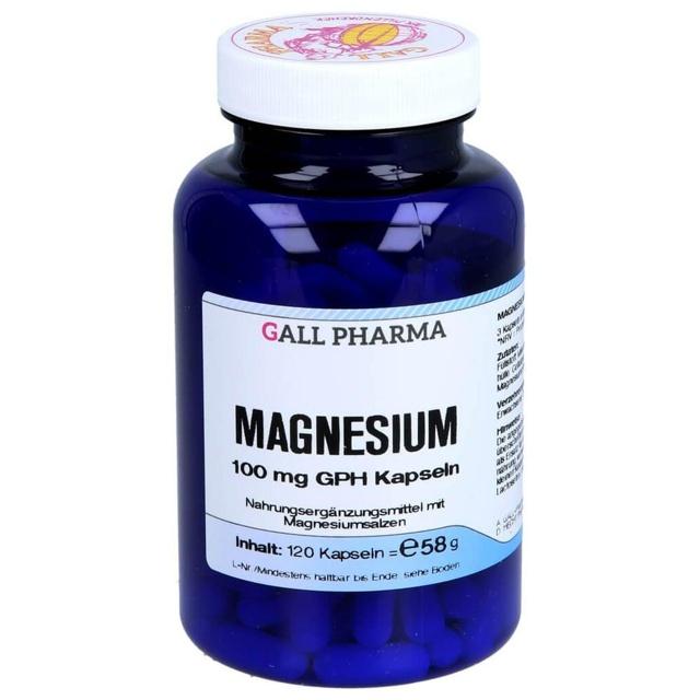 MAGNESIUM 100 mg GPH Kapseln product image