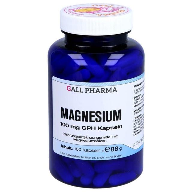 Magnesium 100 mg GPH Kapseln product image