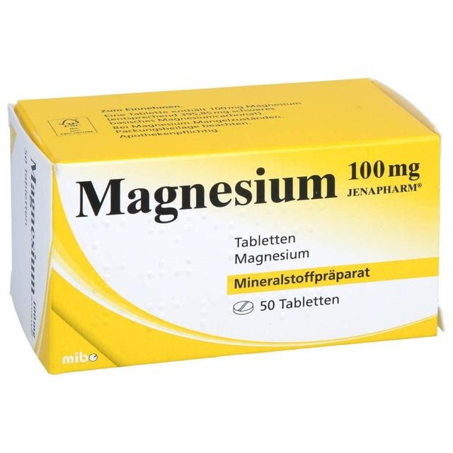 MAGNESIUM 100 mg Jenapharm Tabletten product image