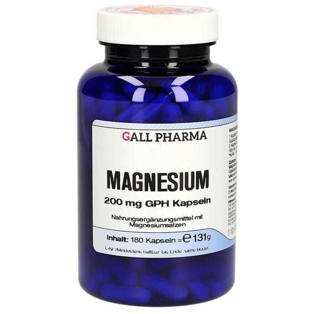 MAGNESIUM 200 mg GPH Kapseln product image