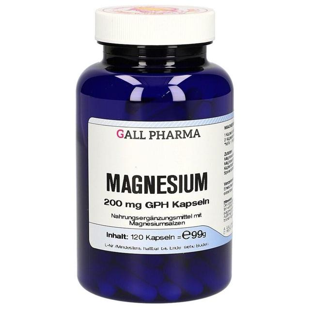 MAGNESIUM 200 mg GPH Kapseln product image