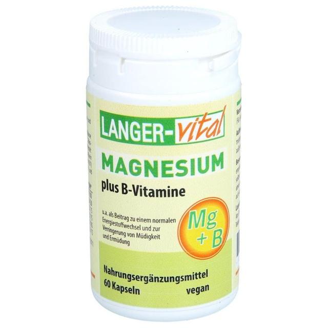 MAGNESIUM 375 mg+B-Vitamine Kapseln product image