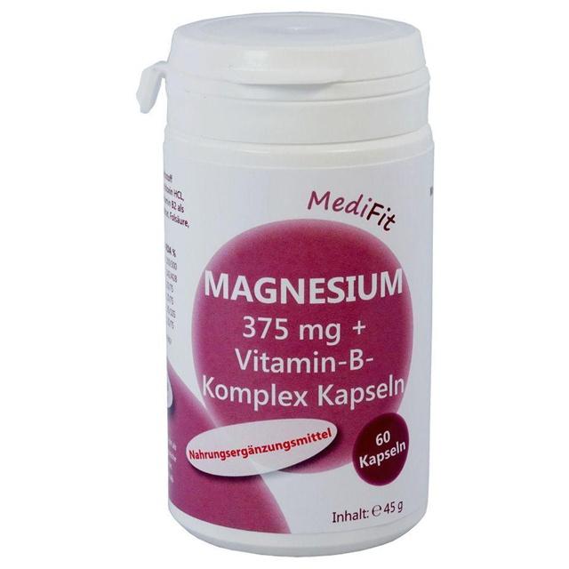 MAGNESIUM 375 mg+Vitamin B Komplex Kapseln product image