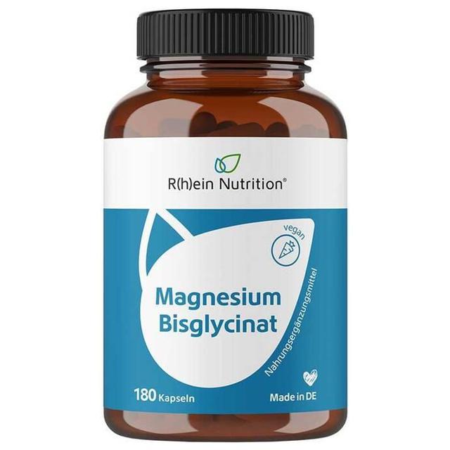 Magnesium Bisglycinat hochdosiert vegan Kapseln, 180 St Kapseln product image