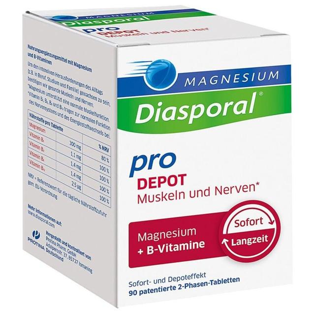 MAGNESIUM DIASPORAL pro+B-Vit.DEPOT Musk.+Nerv.Tab product image