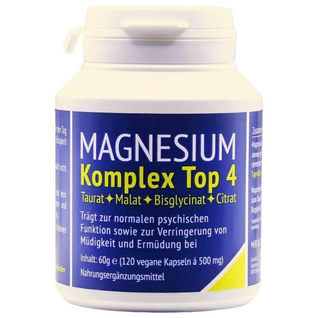 Magnesium Komplex Top 4 Kapseln, 120 St Kapseln product image