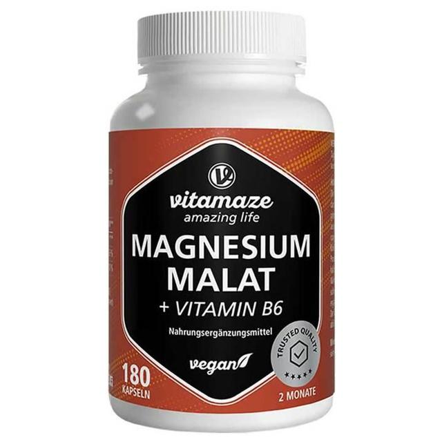MAGNESIUM-MALAT 1800 mg+Vitamin B6 Kapseln product image