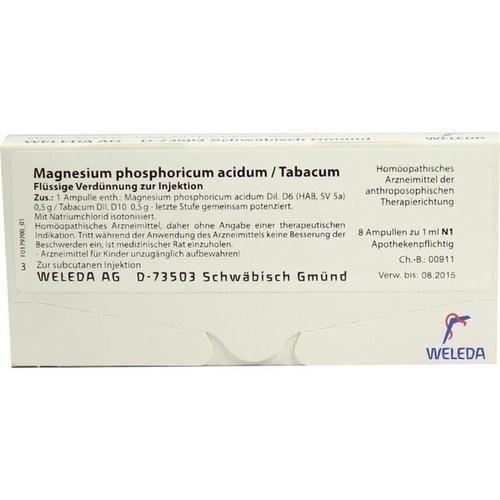 MAGNESIUM PHOSPHORICUM ACIDUM/Tabacum Ampullen product image