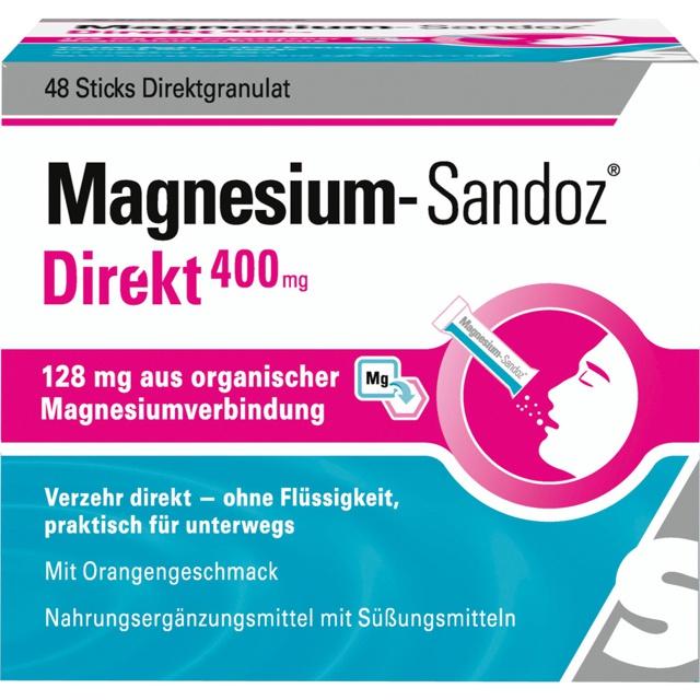 MAGNESIUM SANDOZ Direkt 400 mg Sticks product image