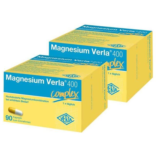 Magnesium Verla 400 Kapseln, 2x90 St Kapseln product image