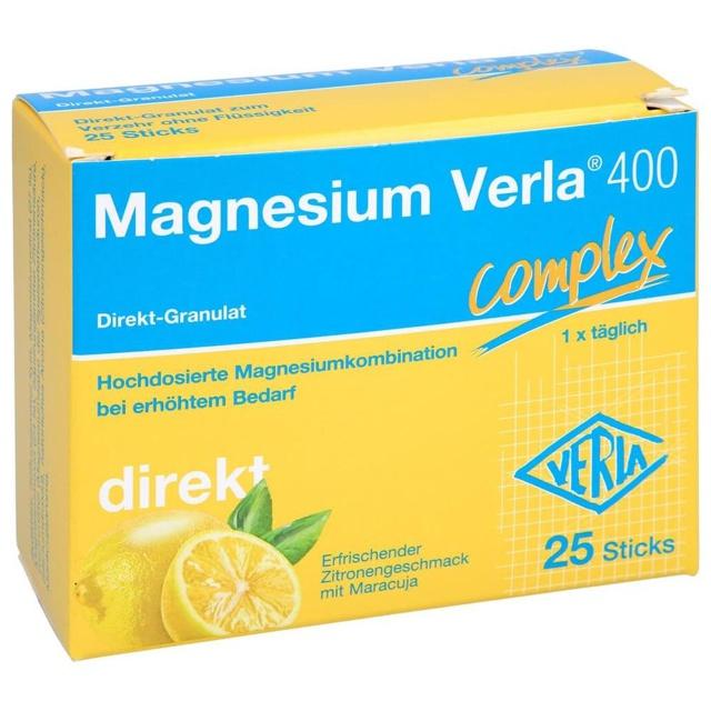 MAGNESIUM VERLA 400 Zitrone Direkt-Granulat product image