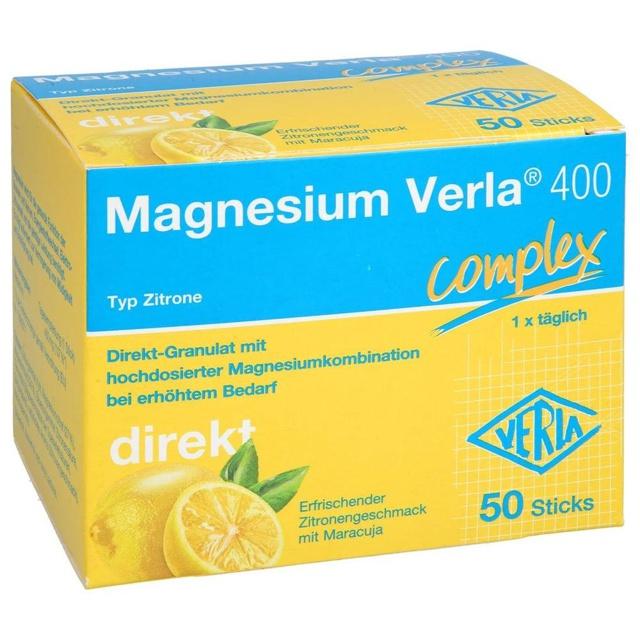 MAGNESIUM VERLA 400 Zitrone Direkt-Granulat product image