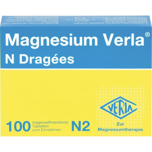 MAGNESIUM VERLA N Dragees product image