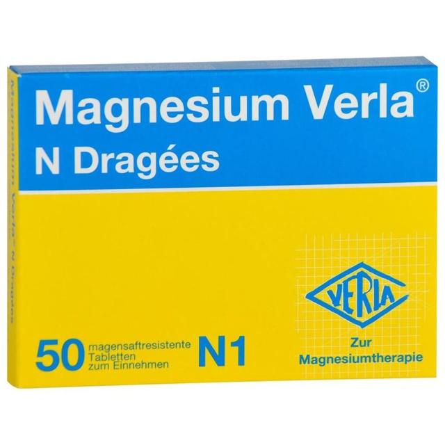 Magnesium Verla N Dragees product image