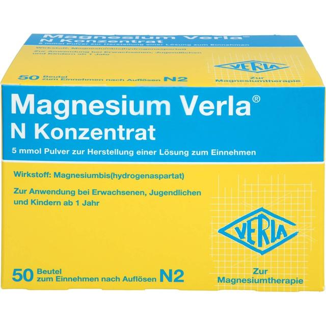 MAGNESIUM VERLA N Konzentrat Plv.z.H.e.L.z.Einn. product image