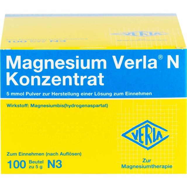 MAGNESIUM VERLA N Konzentrat Plv.z.H.e.L.z.Einn. product image