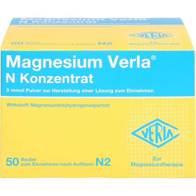 MAGNESIUM VERLA N Konzentrat Plv.z.H.e.L.z.Einn. product image