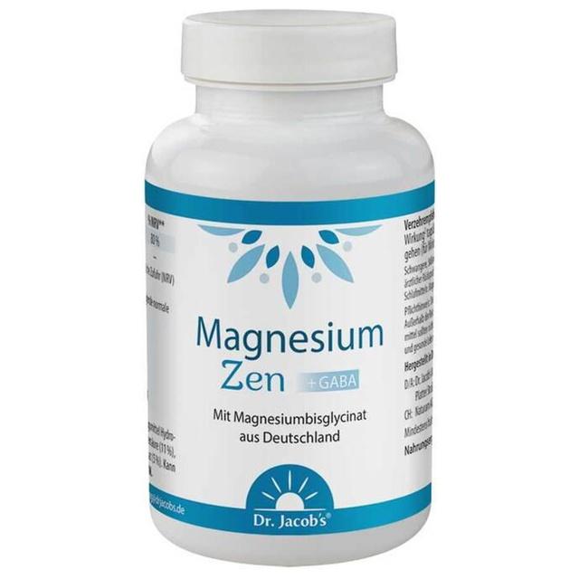 Magnesium Zen + Gaba Magnesiumbisglycinat Dr. Jacobs, 90 St Kapseln product image