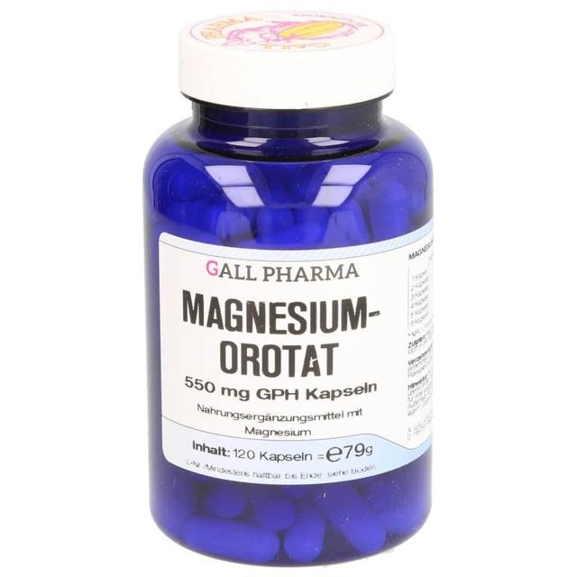 Magnesiumorotat 550 mg GPH Kapseln product image