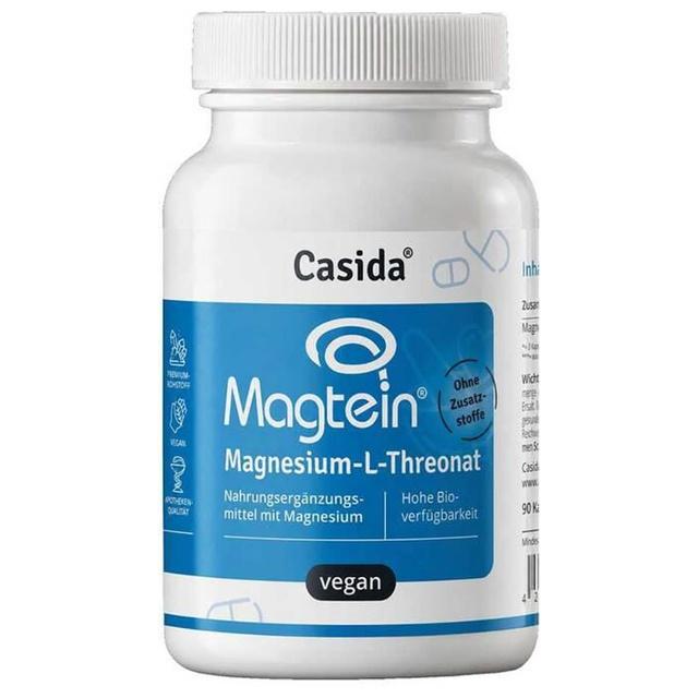 Magnesiumthreonat Magtein Magnes.-L-Threonat Kapseln, 90 St Kapseln product image
