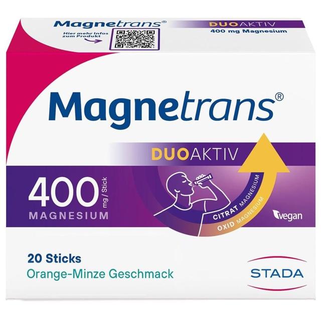 MAGNETRANS duo-aktiv 400 mg Sticks product image