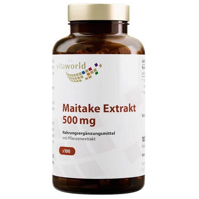 Maitake Extrakt 500 mg Kapseln, 100 St Kapseln product image